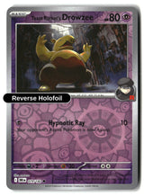Team Rocket's Drowzee - 079/182 - [DRI - SV10: Destined Rivals] - Reverse Holofoil