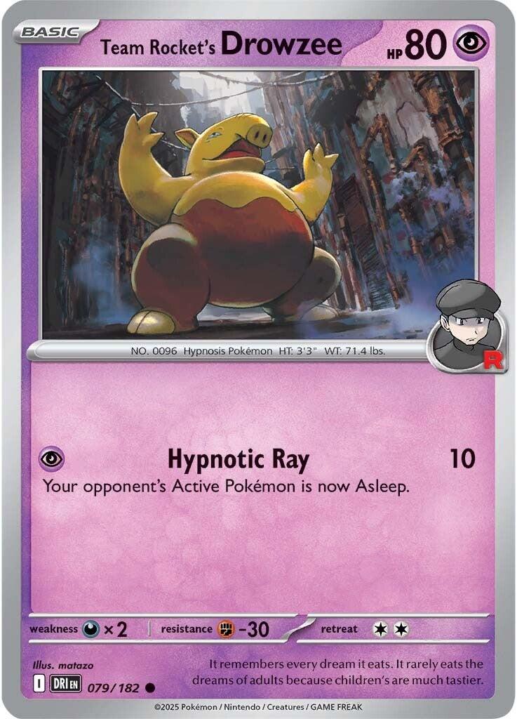 Team Rocket's Drowzee