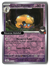 Team Rocket's Dottler - 088/182 - [DRI - SV10: Destined Rivals] - Reverse Holofoil