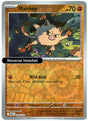 Mankey - 090/182 - [DRI - SV10: Destined Rivals] - Reverse Holofoil