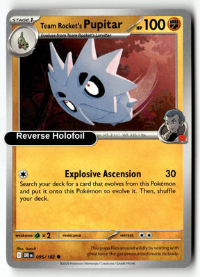 Team Rocket's Pupitar