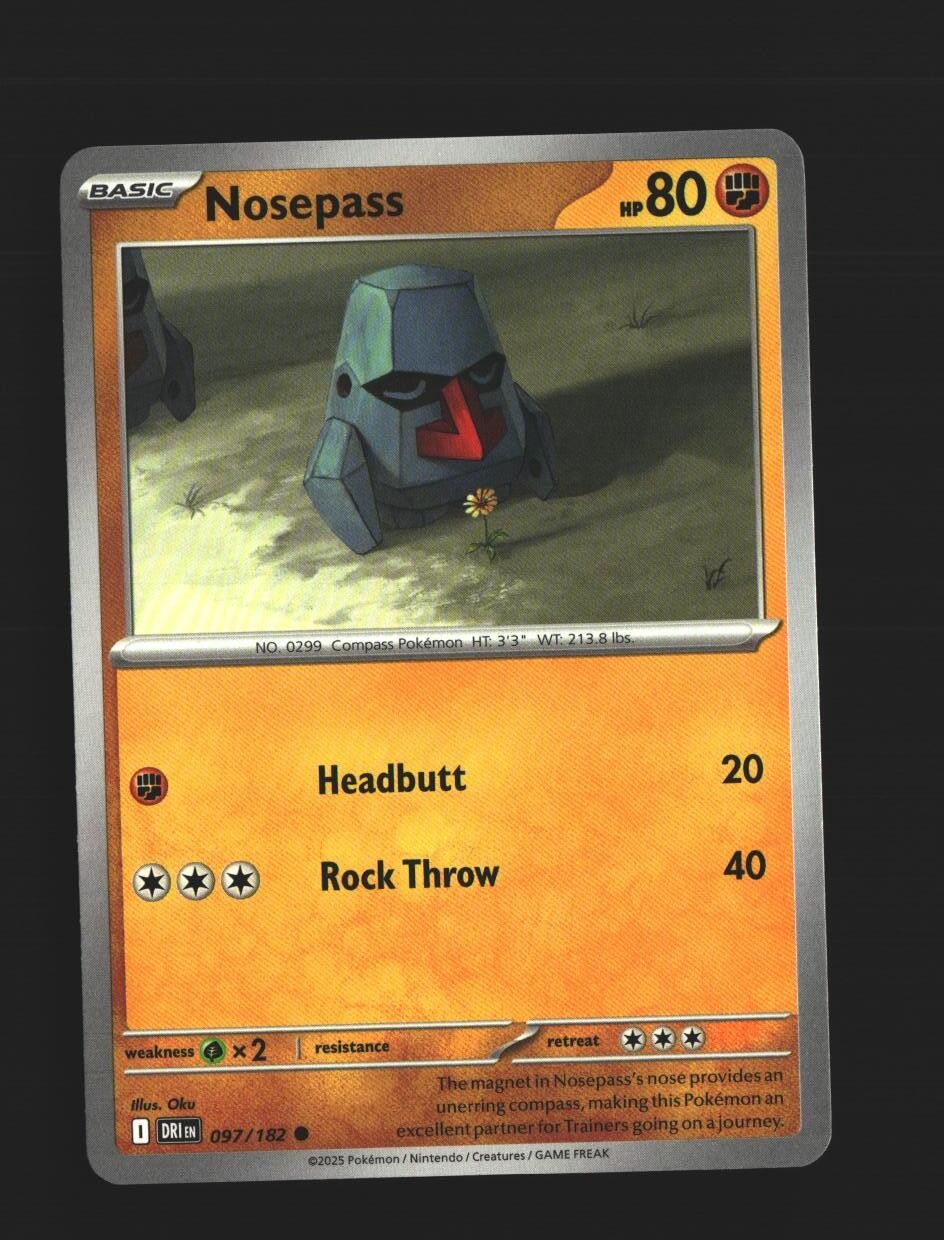 Nosepass - 097/182 - [DRI - SV10: Destined Rivals]