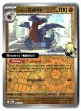 Cynthia's Gabite - 103/182 - [DRI - SV10: Destined Rivals] - Reverse Holofoil