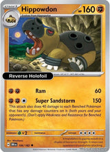Hippowdon - 106/182 - [DRI - SV10: Destined Rivals] - Reverse Holofoil