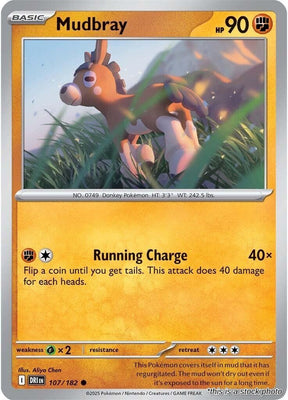 Mudbray - 107/182 - [DRI - SV10: Destined Rivals]
