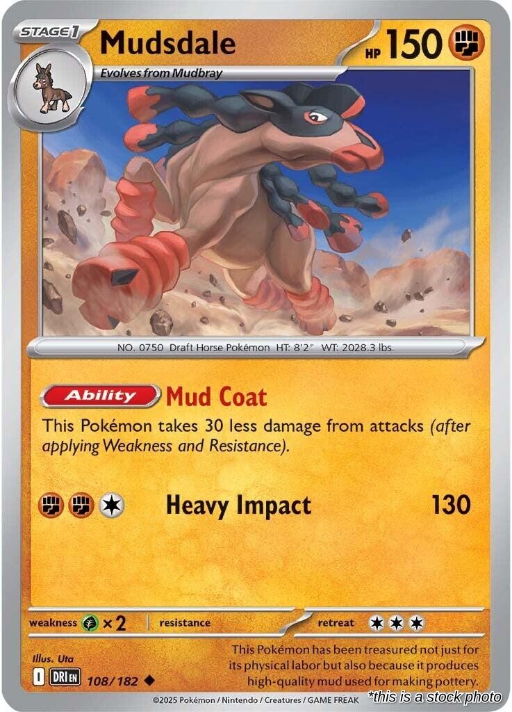 Mudsdale - 108/182 - [DRI - SV10: Destined Rivals]