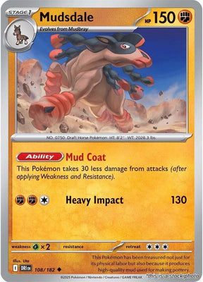 Mudsdale - 108/182 - [DRI - SV10: Destined Rivals]