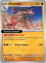 Mudsdale - 108/182 - [DRI - SV10: Destined Rivals] - Reverse Holofoil