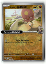 Arven's Toedscool - 109/182 - [DRI - SV10: Destined Rivals] - Reverse Holofoil