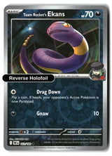 Team Rocket's Ekans - 112/182 - [DRI - SV10: Destined Rivals] - Reverse Holofoil