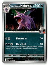 Team Rocket's Nidorino