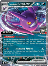 Team Rocket's Crobat ex - 122/182