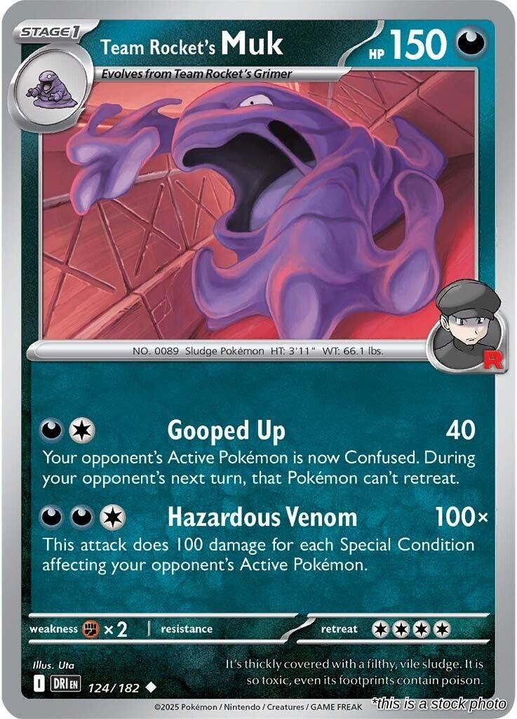 Team Rocket's Muk - 124/182 - [DRI - SV10: Destined Rivals]