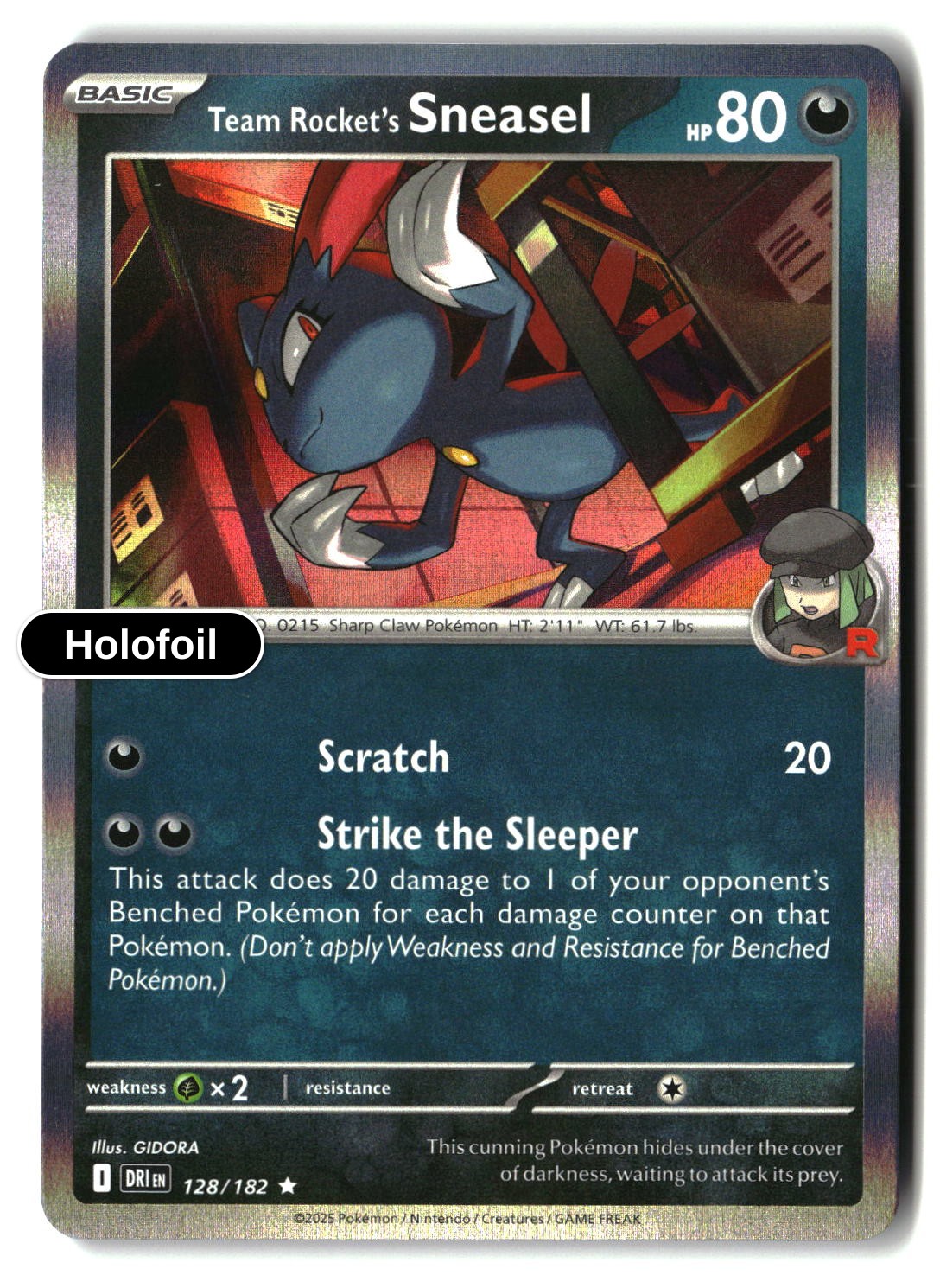 Team Rocket's Sneasel