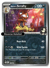 Marnie's Scrafty - 133/182 - [DRI - SV10: Destined Rivals] - Reverse Holofoil