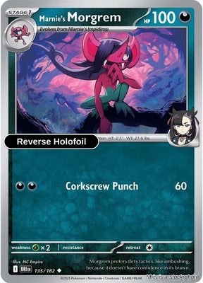 Marnie's Morgrem - 135/182 - [DRI - SV10: Destined Rivals] - Reverse Holofoil