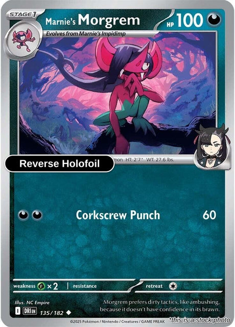 Marnie's Morgrem - 135/182 - [DRI - SV10: Destined Rivals] - Reverse Holofoil