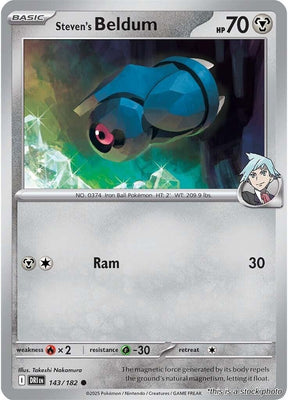 Steven's Beldum - 143/182 - [DRI - SV10: Destined Rivals]