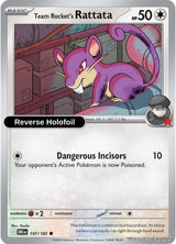 Team Rocket's Rattata - 147/182 - [DRI - SV10: Destined Rivals] - Reverse Holofoil