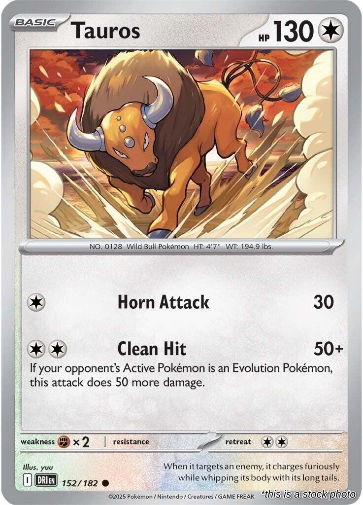 Tauros - 152/182 - [DRI - SV10: Destined Rivals]
