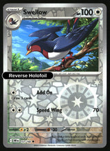 Swellow - 157/182 - [DRI - SV10: Destined Rivals] - Reverse Holofoil