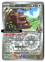 Arven's Greedent - 159/182 -Reverse Holofoil - 159/182 - [DRI - SV10: Destined Rivals]