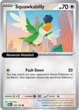 Squawkabilly - 160/182 - [DRI - SV10: Destined Rivals] - Reverse Holofoil