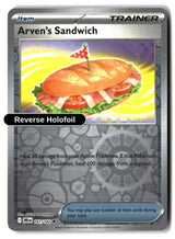 Arven's Sandwich - 161/182 - [DRI - SV10: Destined Rivals] - Reverse Holofoil