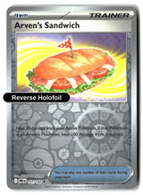 Arven's Sandwich - 161/182 - [DRI - SV10: Destined Rivals] - Reverse Holofoil