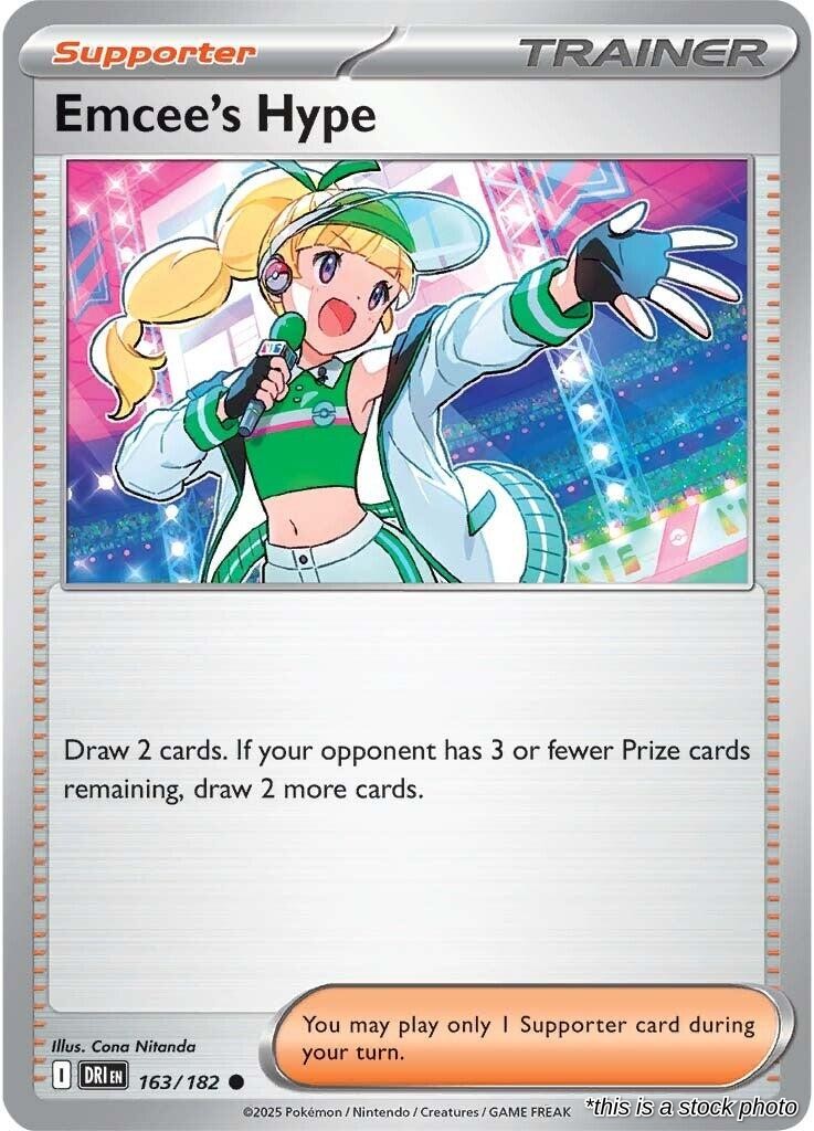 Emcee's Hype - 163/182 - [DRI - SV10: Destined Rivals]