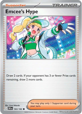 Emcee's Hype - 163/182 - [DRI - SV10: Destined Rivals]