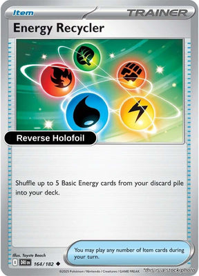 Energy Recycler - 164/182 - [DRI - SV10: Destined Rivals] - Reverse Holofoil