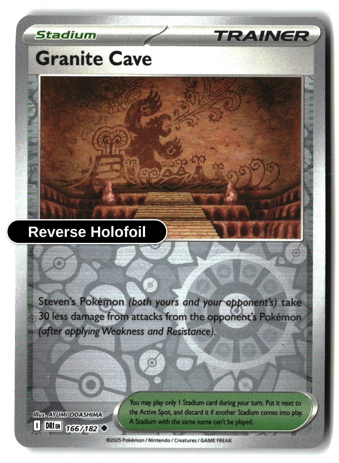 Granite Cave - 166/182 - [DRI - SV10: Destined Rivals] - Reverse Holofoil