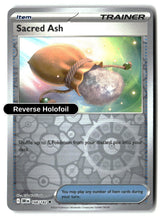 Sacred Ash - 168/182 - [DRI - SV10: Destined Rivals] - Reverse Holofoil