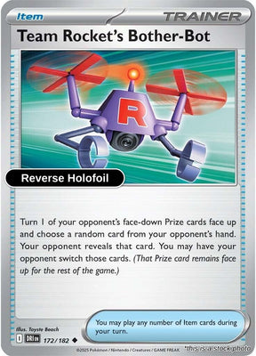 Team Rocket's Bother-Bot - 172/182 - [DRI - SV10: Destined Rivals] - Reverse Holofoil