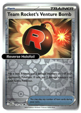 Team Rocket's Venture Bomb - 179/182 - [DRI - SV10: Destined Rivals] - Reverse Holofoil