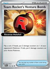 Team Rocket's Venture Bomb - 179/182 - [DRI - SV10: Destined Rivals] - Reverse Holofoil
