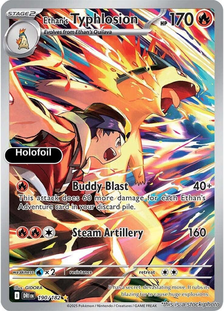 Ethan's Typhlosion - 190/182