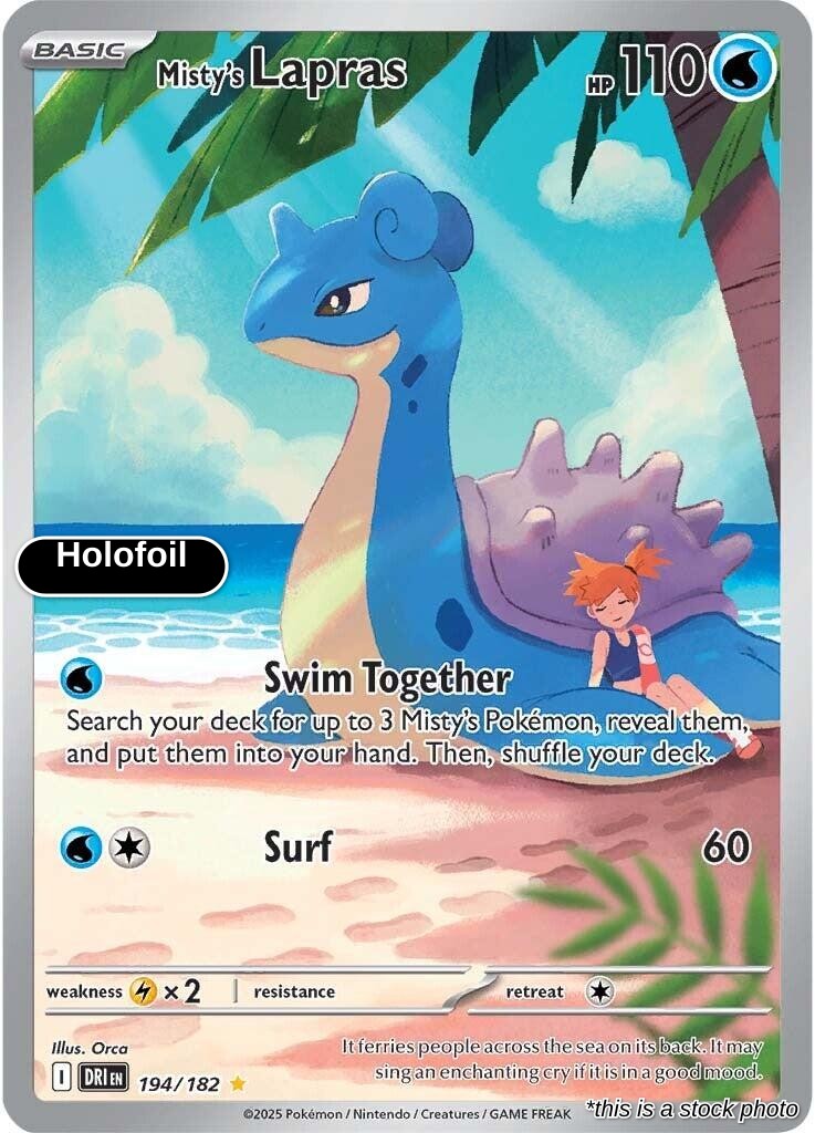 Misty's Lapras - 194/182