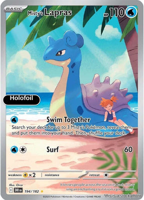 Misty's Lapras - 194/182