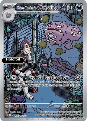 Team Rocket's Weezing - 199/182