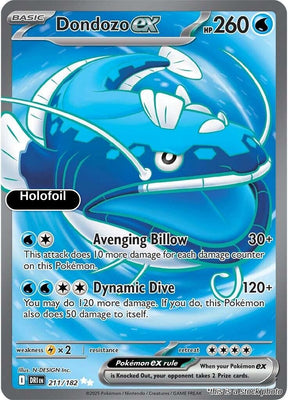 Dondozo ex - 211/182