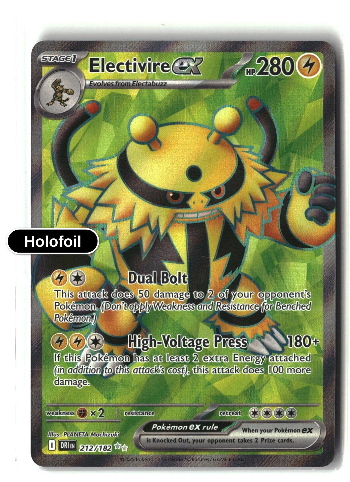 Electivire ex - 212/182