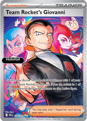 Team Rocket's Giovanni - 238/182