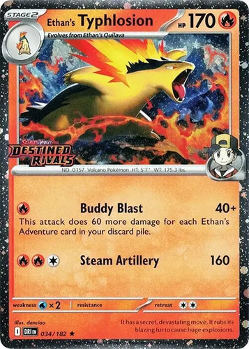 Ethan's Typhlosion (Prerelease)