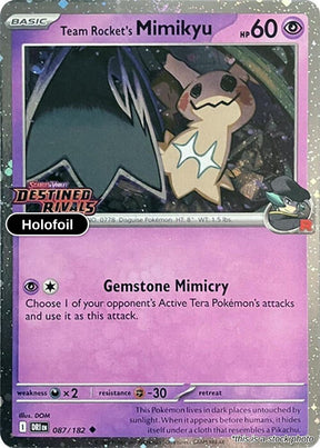 Team Rocket's Mimikyu (Prerelease)