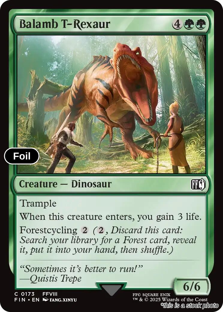 Balamb T-Rexaur - 173 - [FIN - FINAL FANTASY] - Foil
