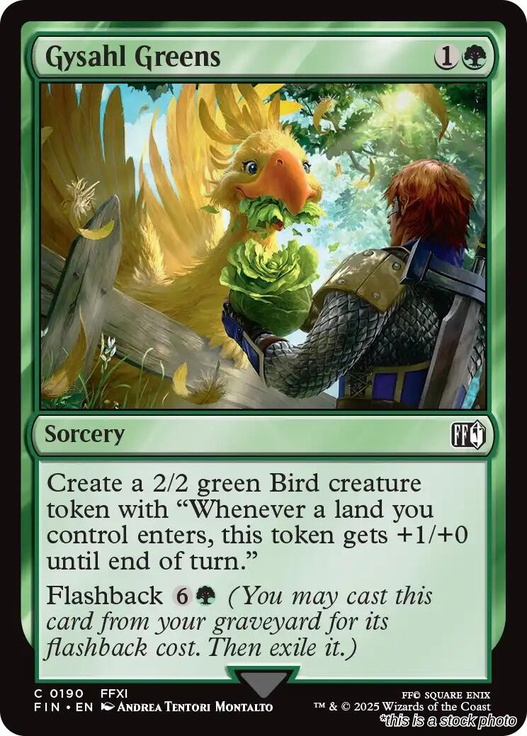 Gysahl Greens - 190 - [FIN - FINAL FANTASY]