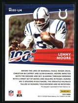 Lenny Moore 2020 Panini Illusions 2020 NFL 100 Signatures #N100-LM