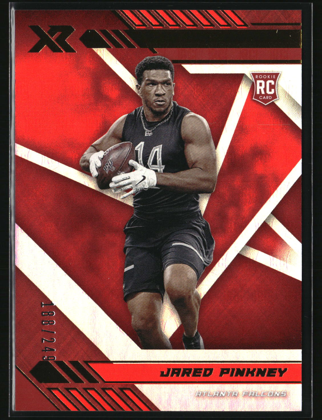 Jared Pinkney 2020 Panini XR Red #196 #/249